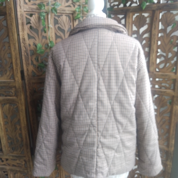 Free People Plaid Puffer Jacket, Women's M - Picture 3 of 6